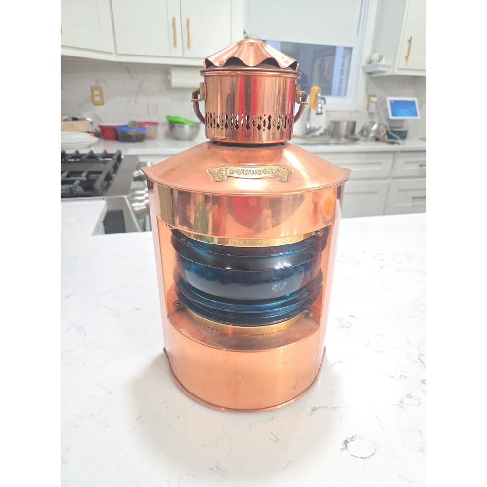 Vintage DHR Holland Stuurboord & Bakboord Nautical Lantern
